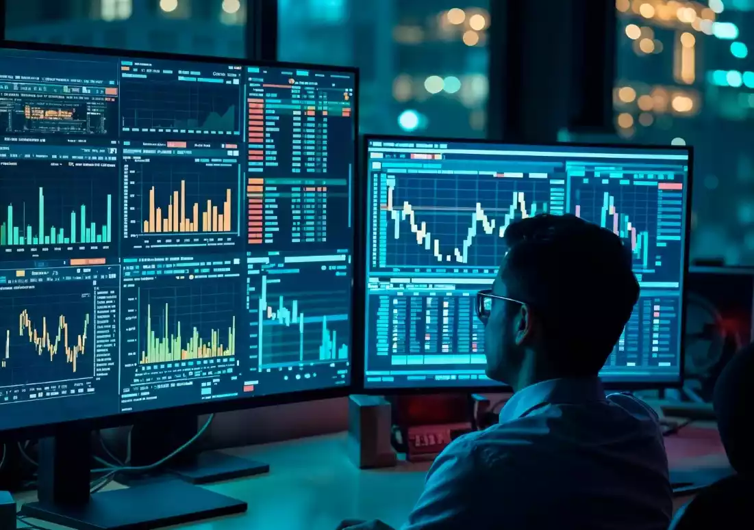 Technology Stock Chart Analysis